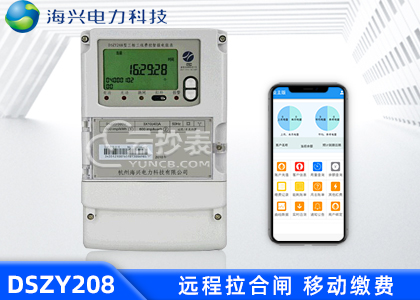 杭州海興DSZY208預(yù)付費三相三線電能表