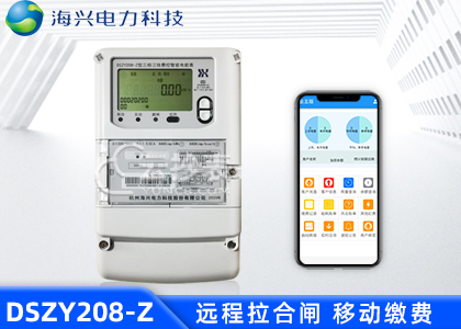 杭州海興DSZY208-Z載波預(yù)付費電能表